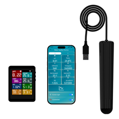 7-in-1 WiFi Water Quality Monitor with App Alerts