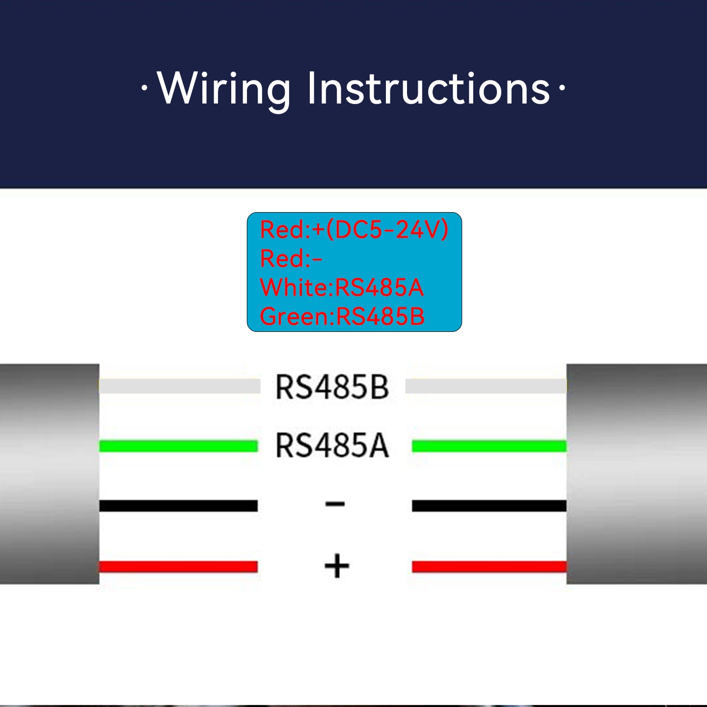 8-in-1 RS485 Digital Water Quality Probe for pH, ORP, EC, TDS, Salinity, SG & Temperature