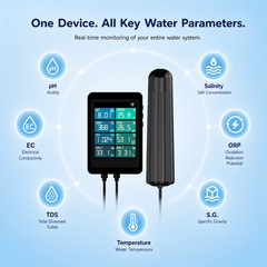 7-in-1 WiFi RS485 Aquarium Water Monitor