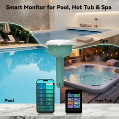8-in-1 LoRa Smart Pool Water Monitor