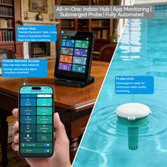 8-in-1 LoRa Smart Pool Water Monitor